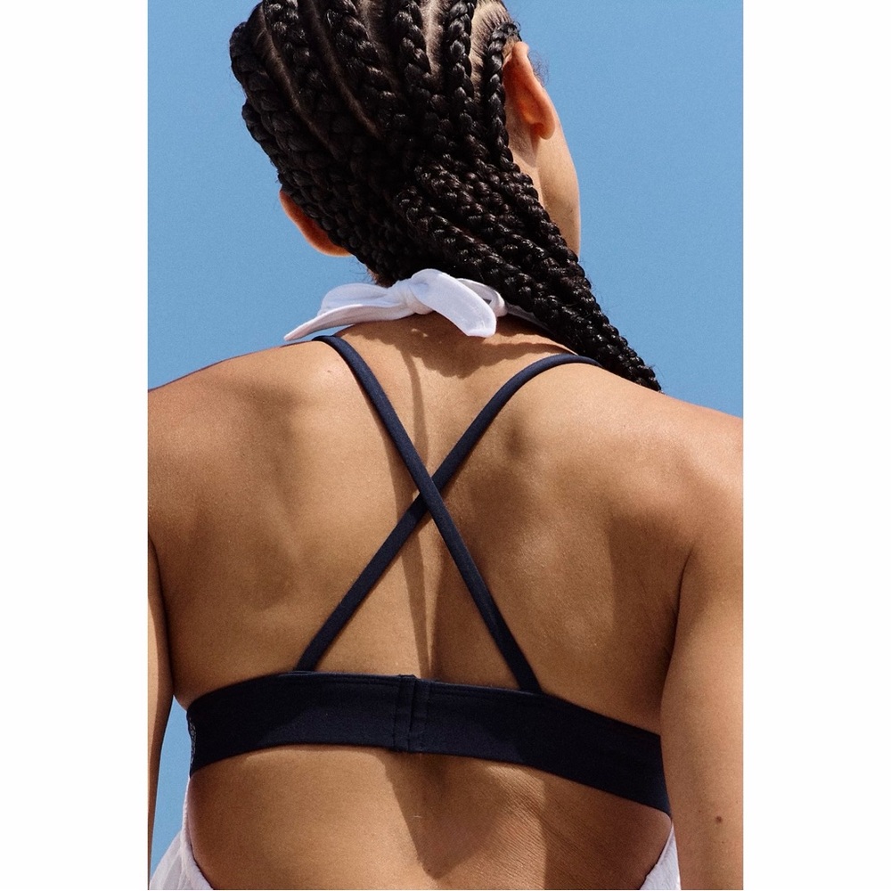 Sold Out! NWT Free People Movement Epic Triangle Bra in Black Size Small